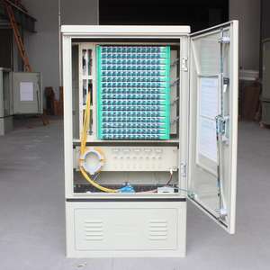 Grand stock de cabinets de <span class=keywords><strong>rue</strong></span> pour <span class=keywords><strong>fibre</strong></span> <span class=keywords><strong>optique</strong></span> IP65, concentrateur de distribution de <span class=keywords><strong>fibre</strong></span> (FDH) 144 fibres, connecteur FC - Product Image 3