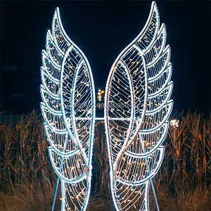Ángel decoración <span class=keywords><strong>de</strong></span> Navidad pantalla iluminada Navidad decorativa RGB LED túnel iluminado <span class=keywords><strong>de</strong></span> <span class=keywords><strong>hadas</strong></span> - Product Image 6