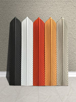 Composant de tête de porte en pierre culturelle légère en PU, imitation pierre, pour mur de fond, carrelage extérieur 3D, intérieur d'hôtel