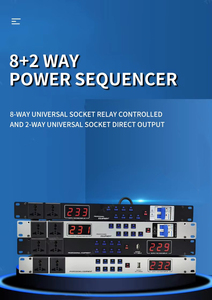 Cooyinka 8 + 2 kênh âm thanh điện sequencer 10 kênh hệ thống âm thanh chuyên nghiệp - Product Image 3