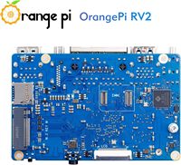 Orange Pi RV2 8GB RAM LPDDR4X RISC V 8 Core 2Tops Daya Aritmatika AI Komputer Papan Tunggal OS Wi-Fi 5+BT Kit Papan Pengembangan