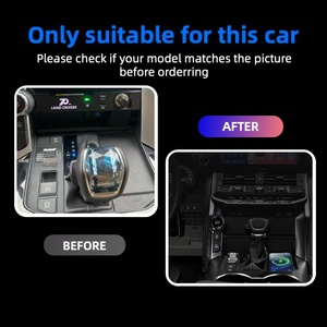 <span class=keywords><strong>Chargeur</strong></span> sans fil magnétique à fixation rapide 15W pour Toyota LC300 2022-2025, électronique automobile avec maintien sécurisé du téléphone - Product Image 4
