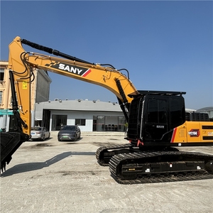Excavatrice sur chenilles SANY SY215C d'occasion, Tier 3, prête pour le marché mondial, 88 % de durée de vie UC, mode Eco, 15 % d'économie de carburant, force de creusement de 32k, boîte de vitesses Mitsubishi - Product Image 1