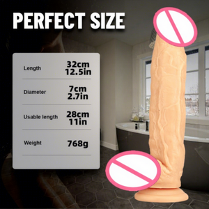 <span class=keywords><strong>Dildo</strong></span> Artificiale Realistico all'Ingrosso - <span class=keywords><strong>Dildo</strong></span> Drago da 12 Pollici Extra Large Morbido con Base Forte per Suzione Giocattolo Sessuale per Donna - Product Image 5