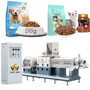 Machine de fabrication d'aliments pour chiens de compagnie à prix d'usine Ligne de production d'aliments pour chats Usine d'extrudeuse d'aliments holothurienne pour crevettes et poissons - Product Image 4