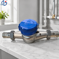 Medidor de Agua Multichorro de Acero Inoxidable 304 DN20 con Certificación ISO y Protección IP68, Personalizable OEM/ODM