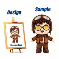Shengye Chine Usine Professionnelle Personnalisée Figurine en Peluche Brodé Personnage Vétérinaire pour Hôpital Vétérinaire Cadeau