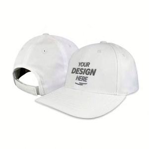 Sombrero de béisbol de moda de 6 paneles unisex, logotipo bordado personalizado para exteriores, Material de algodón, patrón de letras, característica común de tela - Product Image 1