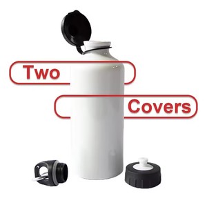 Bottiglia Termica in Alluminio per Sublimazione Fai-da-Te, 400ml 500ml 600ml 750ml, Vendita all'Ingrosso, Due Coperchi, per Sport e Scuola - Product Image 5