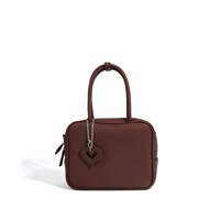 Tas Selempang Wanita Model Bucket Bahan Kulit Sapi Asli Berkualitas Tinggi Buatan Pabrik Cina, Cocok untuk Musim Gugur dan Musim Dingin