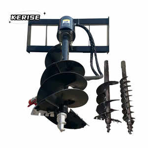 Industriële Dienst <span class=keywords><strong>Skid</strong></span>-Stuur Post Gat Graafmachine Aarde Boormachine <span class=keywords><strong>Skid</strong></span> Stuur Stuur Boorgat - Product Image 2