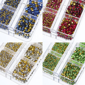 ร้อนขาย6กริดชี้กลับเงาผสมขนาด AB แก้วเพชรคริสตัลหิน3D เล็บ Rhinestones - Product Image 2