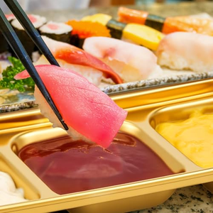 Modern Durable 1/2/3 Grids Stainless Steel Rectangle Sauce Dish Eco-Friendly <b>Dipping</b> Bowl Hot Pot Seasoning Plate - Product Image 5