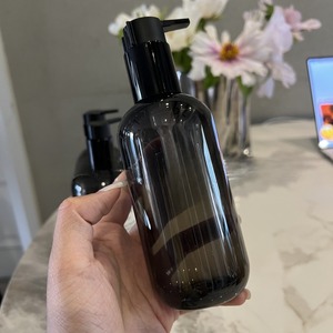 Tùy chỉnh màu đen vòng 120ml <span class=keywords><strong>250ml</strong></span> 350ml <span class=keywords><strong>500ml</strong></span> dầu gội đầu chai nhựa bơm vòi hoa sen Lotion chai nhựa - Product Image 2