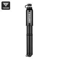 Portable Lightweight Long-Handle Hand Pump 160 PSI High Pressure Schrader Valve for Mountain Road Bikes