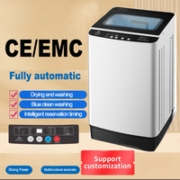 Fully Automatic Washing Machine 7-8kg Plastic Housing Energy Saving Computer Control Washer for Home Apartment Dormitory