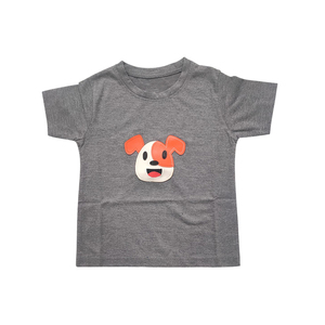 Camiseta estampada para niños, camiseta informal de algodón con cuello redondo y manga corta, camiseta cómoda para niños y niñas, ropa ligera para el día a día - Product Image 1