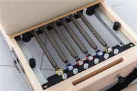 Machine de Pilates pliable portable en bois de chêne/érable de qualité supérieure pour usage domestique, idéale pour studio de Pilates, avec garantie de 10 ans