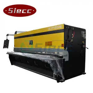 QC12Y/K 4X2500 Hydraulic Swing Beam Metal Shearing Machine/Sheet Cutter Machine CNC Shearing Machine with E21S controller