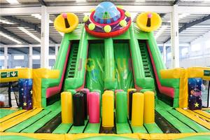 <span class=keywords><strong>Parc</strong></span> d'équipement de terrain de jeu gonflable de taille personnalisée commercial amusant joyeux <span class=keywords><strong>parc</strong></span> à thème gonflable extérieur/intérieur - Product Image 2