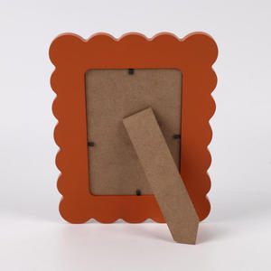 Decoração Moderna para Casa Moldura de Foto em MDF Design com Padrão de Ondas Moldura de Mesa 13x18cm - Product Image 4