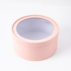 Elegant <b>Round</b> Paper Flower <b>Box</b> for Luxury Gift Packaging - Product Image 4