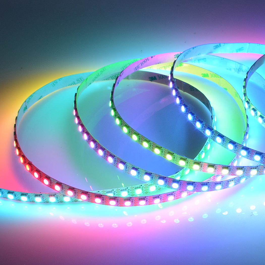 LC8808B WS2815 96leds/m Flexible full color pixel led strip Light 12V addressable rgb led strip