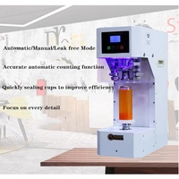Machine de scellage de boîtes de table à vitesse rapide entièrement automatique en 2 secondes pour boissons