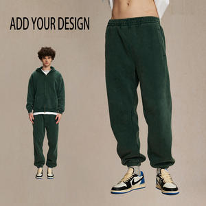 Pantalones Deportivos Personalizados de Tela Gruesa para Mujer, Pantalones Deportivos con Forro Polar, Pantalones de Pierna Recta, Pantalones Deportivos Holgados para Mujer - Product Image 3