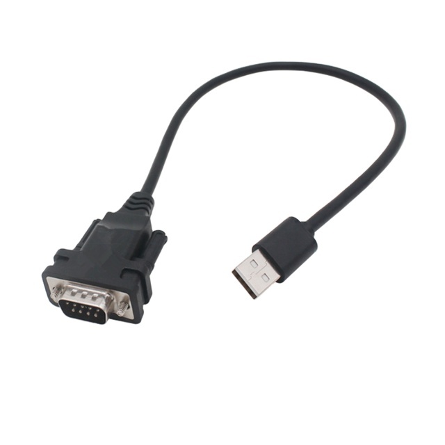 USB 2.0 to Female RS232 DB9 Serial Port Cable for Computer Printer & Barcode Scanner with Fast Charging