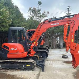 Vente flash d'excavatrices Kubota d'occasion à bas prix, Mini Kubota U55-4, Kubota KX155-5, 5 tonnes, excavatrices Kubota de haute qualité - Product Image 4