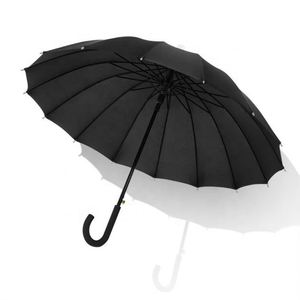 Paraguas Moderno de 22 Pulgadas, Semiautomático, Impermeable, Resistente al Viento, con Mango Largo y Diseño Neutro, con Impresión de Logotipo OEM - Product Image 4
