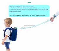 Cuerda antipérdida de seguridad para niños, Enlace para caminar para niños pequeños, hombro, 1,5 m-2,5 m, correa para muñeca de bebé