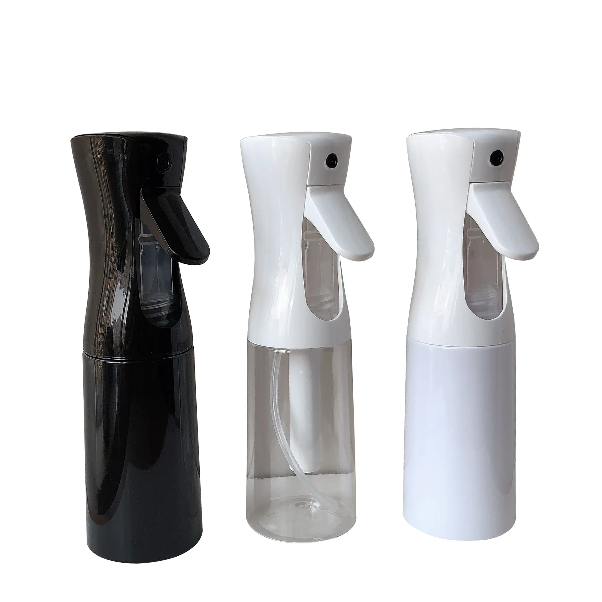 300ml Hochdruck-PET-Kunststoff-Sprüh flasche mit kontinuierlichem Nebel Sterilisiertes Wasser mit Pumps prayer für kosmetische Zwecke