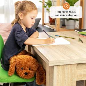 5 Lbs Verzwaarde Schootkussen Voor Kinderen Kalmerende Hondenmaatje Sensorische Dierentas Geruststellend Verzwaarde Knuffels Voor Angst - Product Image 3