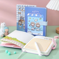 Kawai-Libreta 3D de dibujos animados para niñas, libreta de bolsillo con diseño de personajes, ideal para regalo, gran oferta