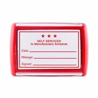 Tampon professionnel personnalisé personnalisable avec adresse de retour Tampon en caoutchouc auto-encreur en plastique 50*30mm pour usage de bureau