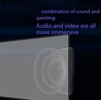 Écran de projection transparent à tissage diagonal de haute qualité, personnalisable, grand format 16:9, compatible 8K3D
