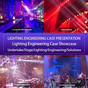 Barra <span class=keywords><strong>de</strong></span> Luz LED para Escenario, AC100-240V, Amplio Voltaje, 380W, 17kg <span class=keywords><strong>de</strong></span> Peso Neto, 13 Colores, Múltiples Patrones, Luz Ambiental Profesional para <span class=keywords><strong>Discoteca</strong></span> - Product Image 4