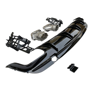 Mercedes-Benz CLA-Class W117 Rear Lip <b>Kit</b> PP Material 2013-2019 <b>Models</b> - Product Image 2