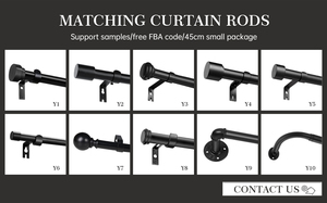 ARODDY <strong>Black</strong> <strong>Curtains</strong> 45"L*52"W Custom Red Window Drapery Blackout Roman Rideaux Decoration <strong>Curtains</strong> for <strong>Bedroom</strong> - Product Image 6