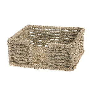 Venta directa de fábrica Material Natural Caja de almacenamiento de papel tejido hecho a mano Hogar Hotel Restaurante Caja de pañuelos multifunción - Product Image 3