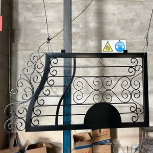 Metal çit kapıları yan kapı kapı/Yard kapısı salıncak araba kapısı/toz kaplı giriş tek ve bi-ayrılık büyük emlak kapısı - Product Image 3