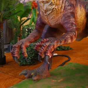 Dinosaure Velociraptor Animatronique : Modèle réaliste pour la décoration intérieure/extérieure des parcs à thème, musées, centres commerciaux et aéroports - Product Image 6