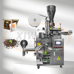 Electronic Weigher <b>Tea</b> Packaging <b>Machine</b> Inner and Outer Bag with Outer Envelope Wrapping for Food Filling Pouch Type - Product Image 1