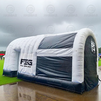 Simulateur de golf gonflable, logo personnalisé imprimé, tente pop-up, gazebo gonflable, auvent, simulateur mobile à louer
