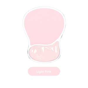 Custom Waterproof Silicone Gel Wrist Support Mousepads Gel <b>Ergonomic</b> <b>Mouse</b> <b>Pad</b> with Wrist Rest for Office Gaming - Product Image 5