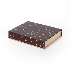 Tùy Chỉnh Mực Đậu Nành Giấy Sang Trọng Từ Dọc Cardstock Kinh Doanh Bưu Thiếp Thẻ Lưu Trữ Hộp Quà Tặng Với Logo Bao Bì - Product Image 2