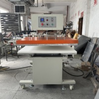 Machine de transfert thermique pneumatique mini 60*120cm pour logos, étiquettes, badges et étiquettes de col