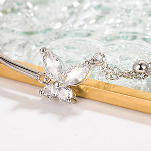 Brazalete de mariposa de hilo pulseras y pulseras de diseñadores joyas de plata 925 por mayor joyeria plata 925 pulseras de plata - Product Image 2